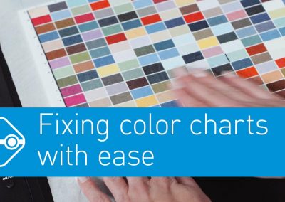 Video: Fixing textile charts with ease