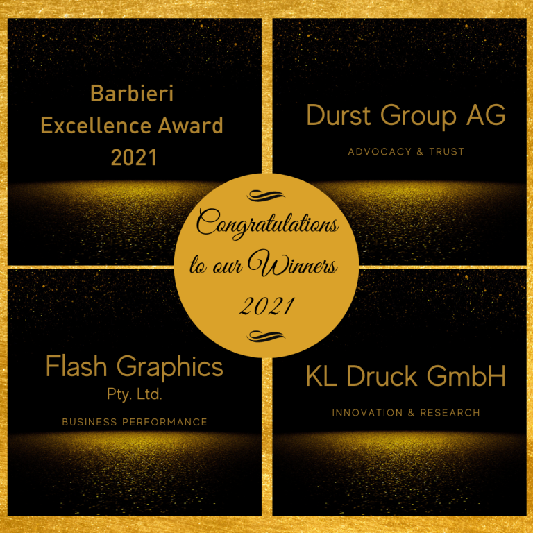 Winner Barbieri Excellent Award 2021