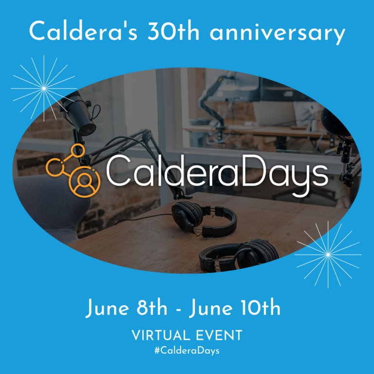 CalderaDays: 8. bis 10. Juni 2021