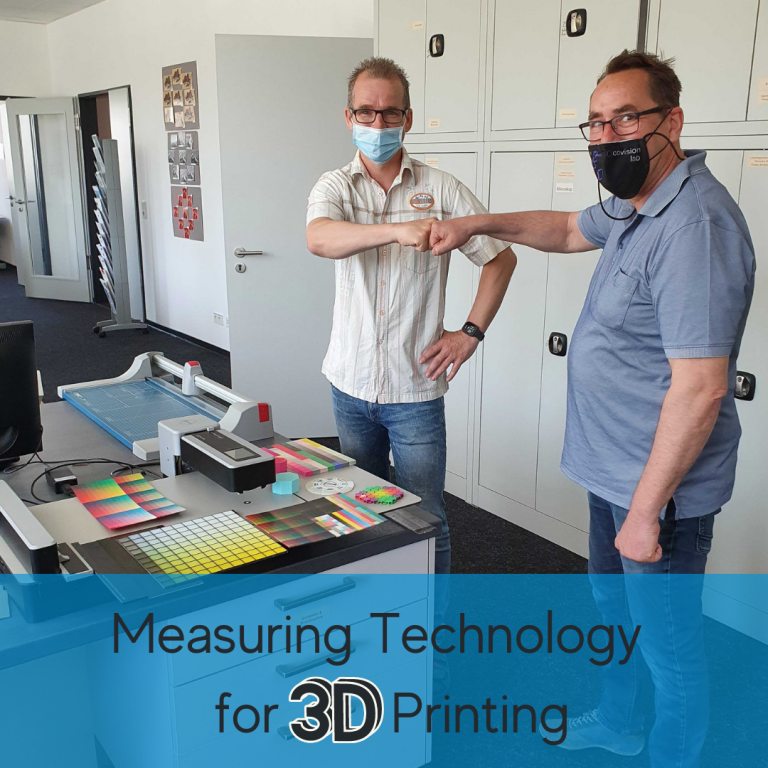 Farbmesstechnik für den 3D-Druck