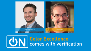 Color Excellence comes with verification