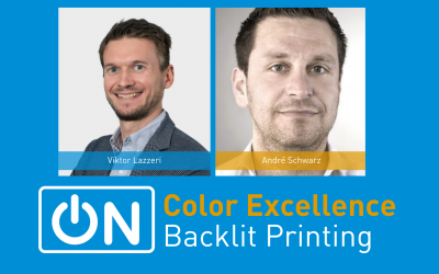 Excelencia del color en impresión digital retroiluminada