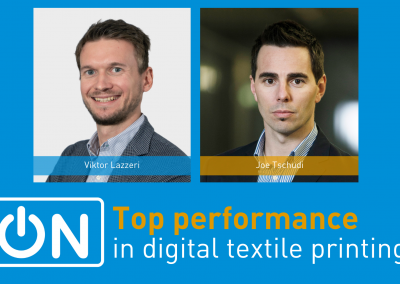 Top performance in digital textile printing