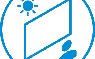 Hintergrundbeleuchtetes Material