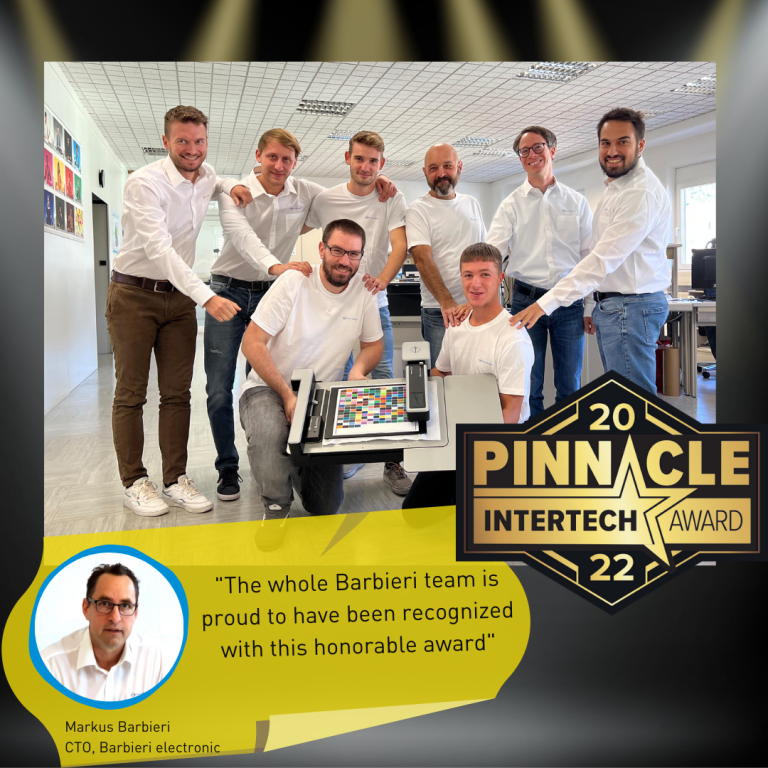 Barbieri erhält den Pinnacle Intertech Award 2022
