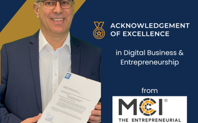 Nuestro Director General, Stefan Barbieri, recibe el Reconocimiento a la Excelencia de MCI Innsbruck