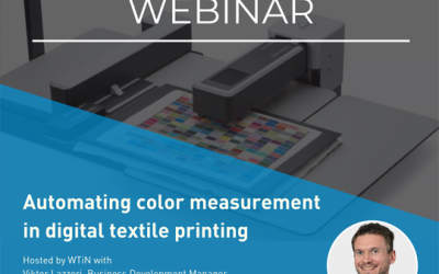 Webinar:  Automating colour measurement in digital textile printing