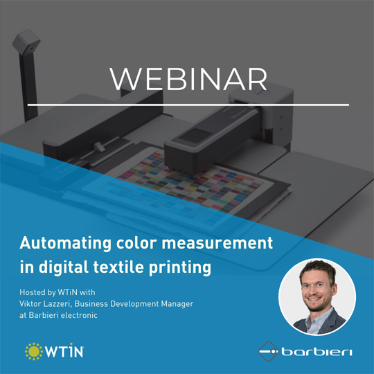 Webinar: Automatisierung der Farbmessung im digitalen Textildruck