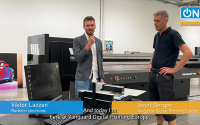 Barbieri ON: Entrevista a un experto Vanguard Digital Printing Europe